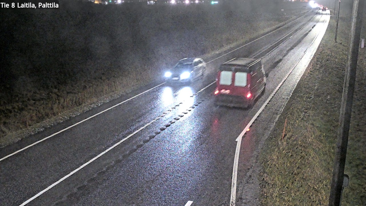 Weather Camera Image Road 8 Laitila, Palttila, Laitila, Varsinais-Suomi