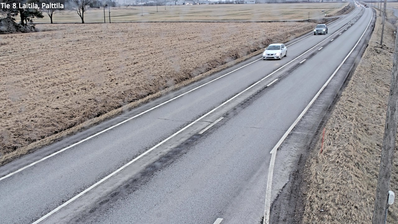 Weather Camera Image Road 8 Laitila, Palttila, Laitila, Varsinais-Suomi
