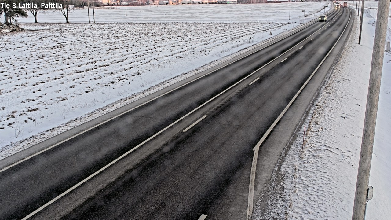 Weather Camera Image Road 8 Laitila, Palttila, Laitila, Varsinais-Suomi