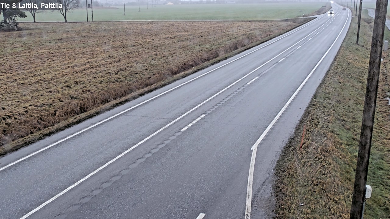 Weather Camera Image Väg 8 Laitila, Palttila, Laitila, Varsinais-Suomi