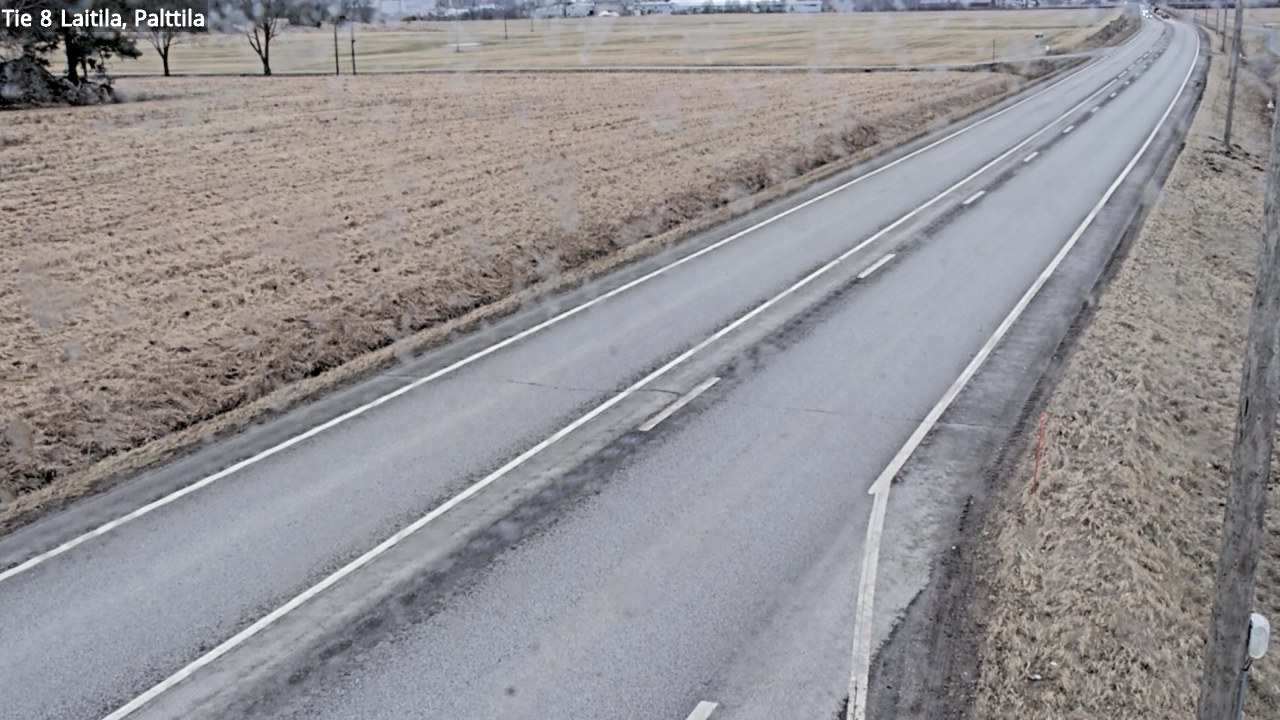 Weather Camera Image Road 8 Laitila, Palttila, Laitila, Varsinais-Suomi