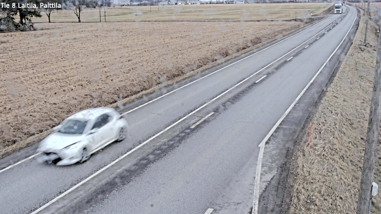 Weather Camera Image Road 8 Laitila, Palttila, Laitila, Varsinais-Suomi