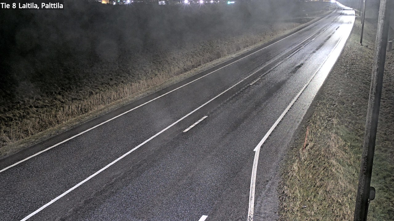 Weather Camera Image Väg 8 Laitila, Palttila, Laitila, Varsinais-Suomi