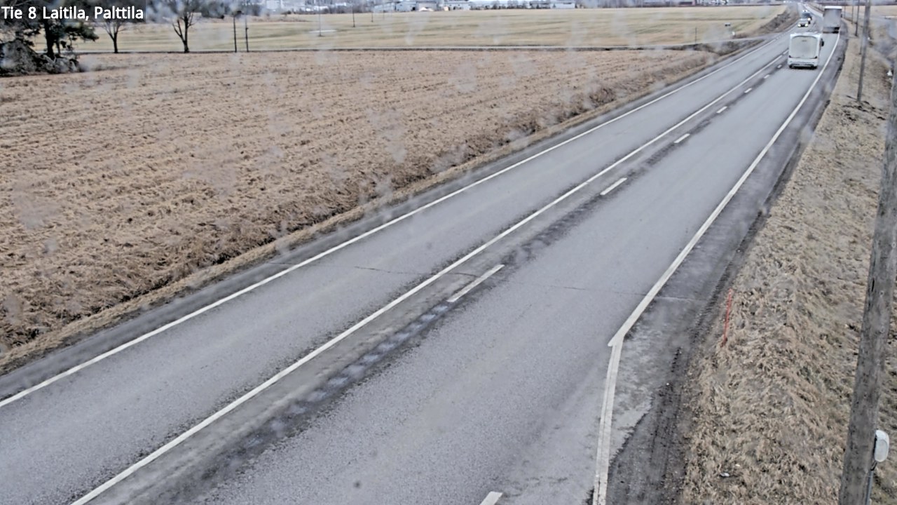 Weather Camera Image Road 8 Laitila, Palttila, Laitila, Varsinais-Suomi