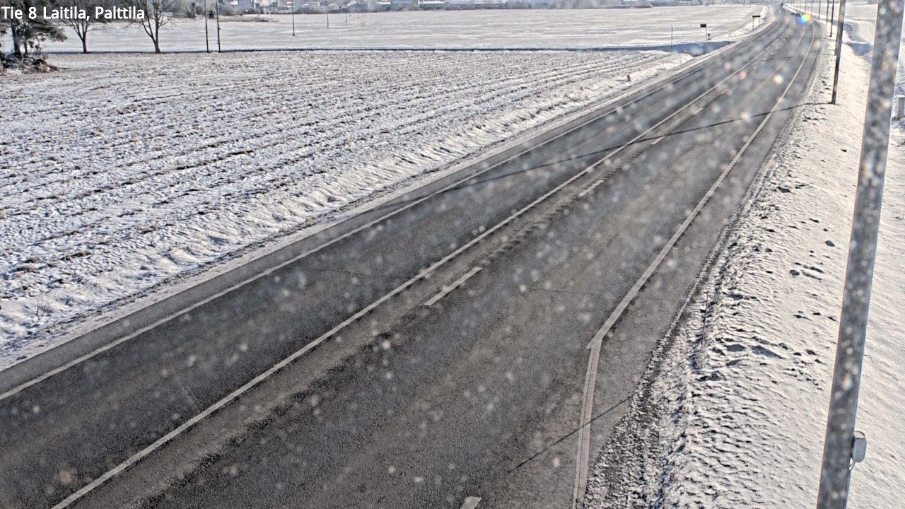 Weather Camera Image Väg 8 Laitila, Palttila, Laitila, Varsinais-Suomi