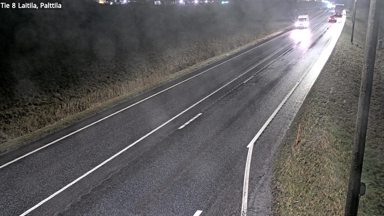 Weather Camera Image Väg 8 Laitila, Palttila, Laitila, Varsinais-Suomi