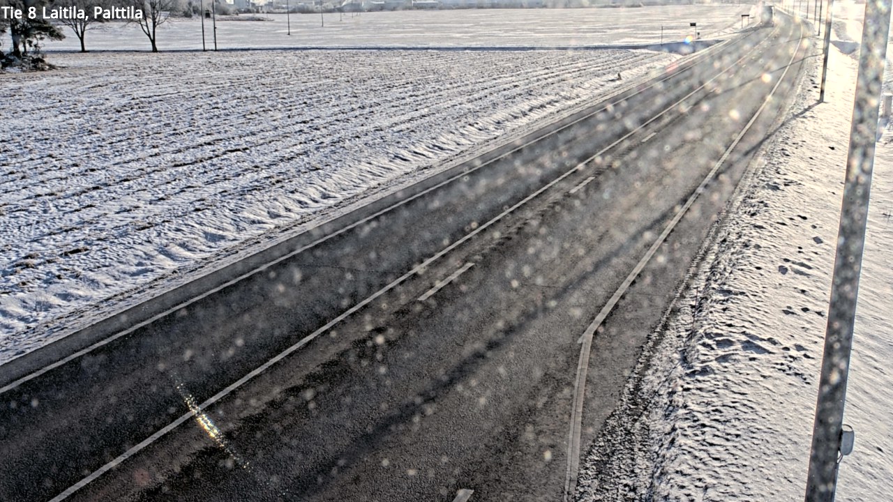 Weather Camera Image Väg 8 Laitila, Palttila, Laitila, Varsinais-Suomi