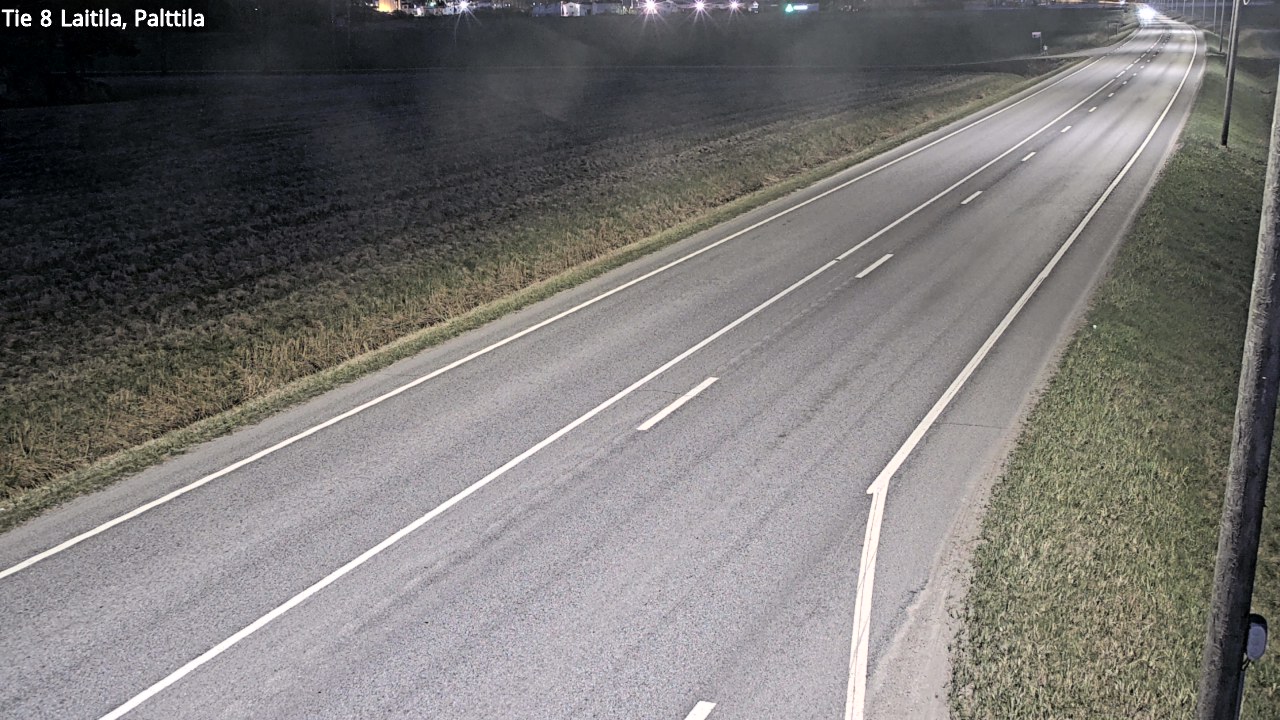 Weather Camera Image Road 8 Laitila, Palttila, Laitila, Varsinais-Suomi