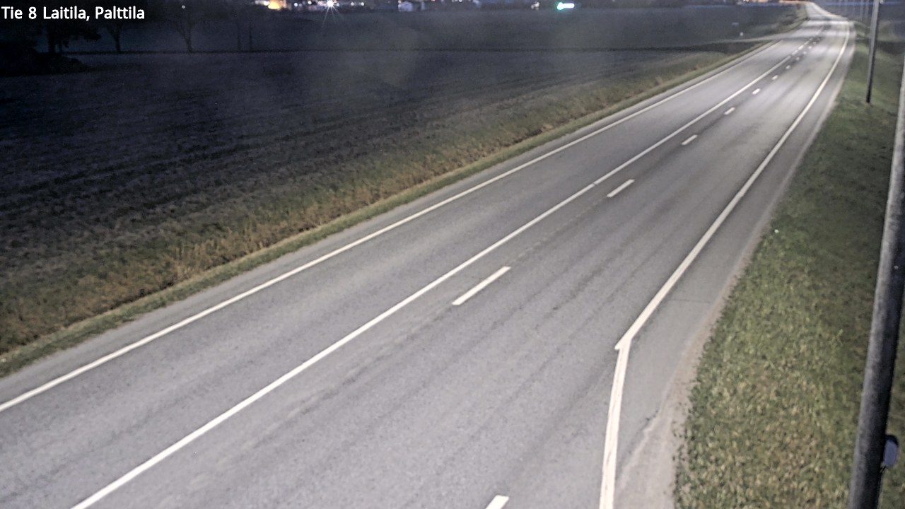 Weather Camera Image Väg 8 Laitila, Palttila, Laitila, Varsinais-Suomi