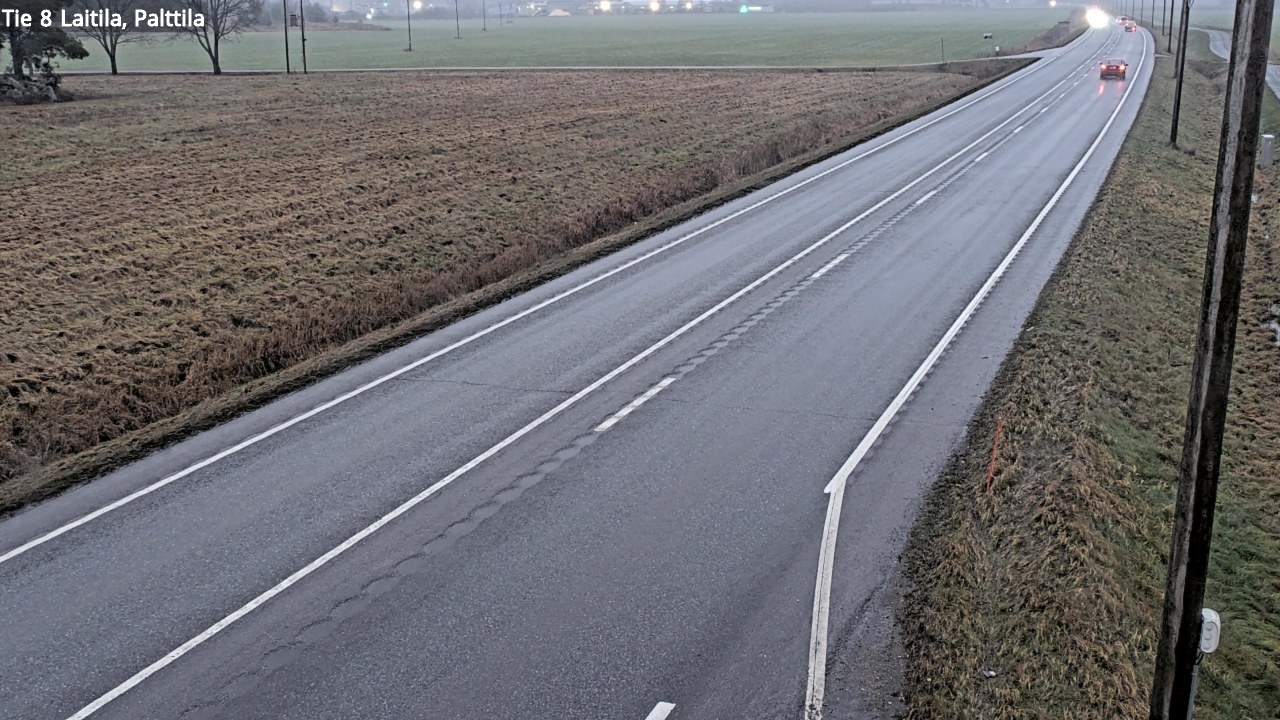 Weather Camera Image Road 8 Laitila, Palttila, Laitila, Varsinais-Suomi