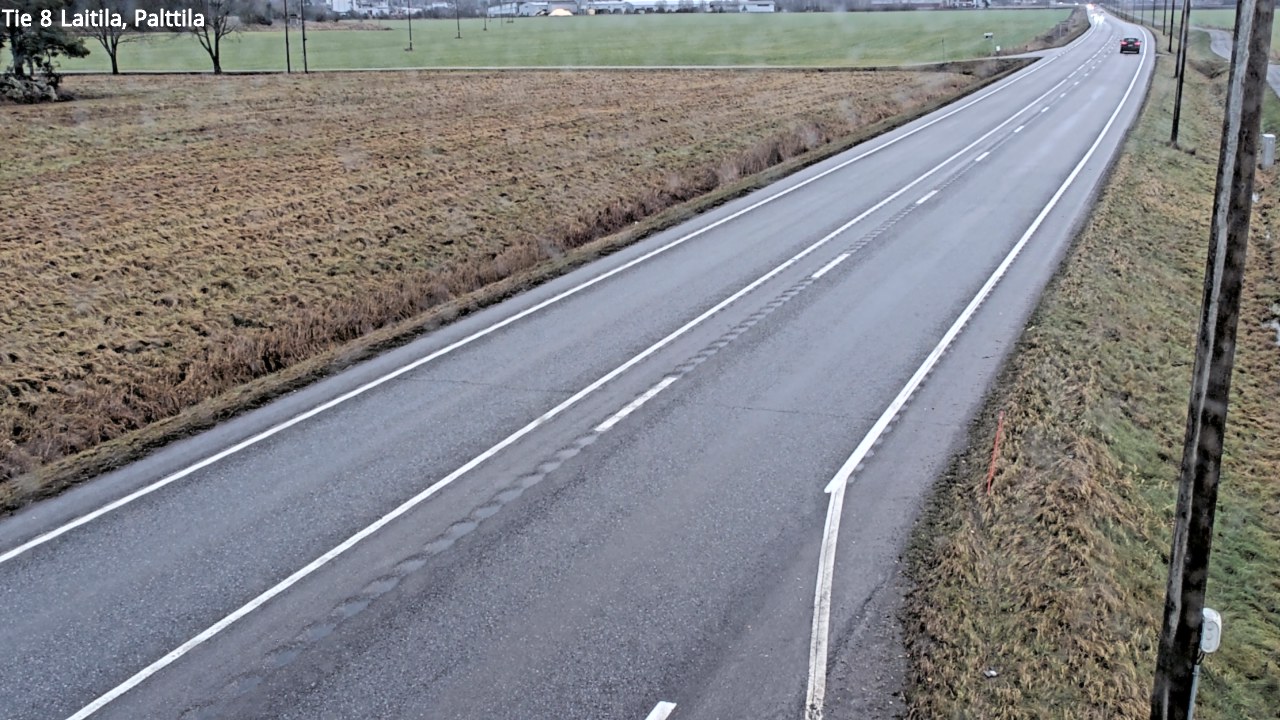 Weather Camera Image Road 8 Laitila, Palttila, Laitila, Varsinais-Suomi