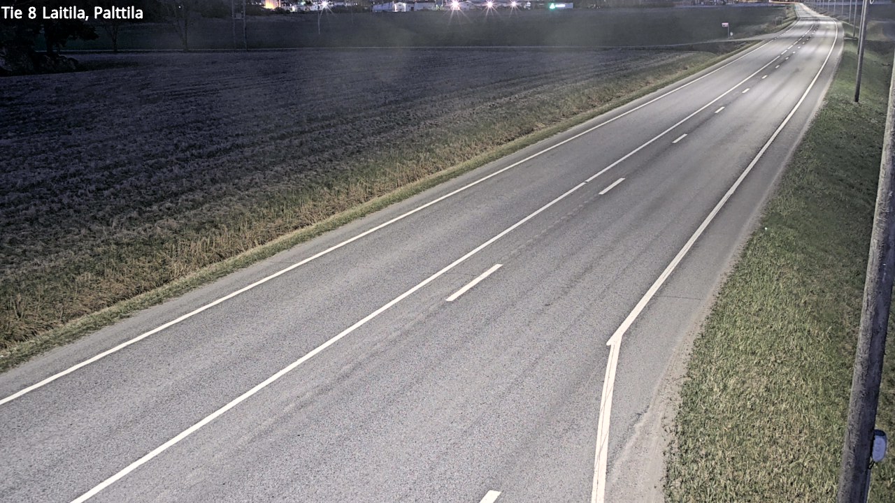 Weather Camera Image Road 8 Laitila, Palttila, Laitila, Varsinais-Suomi