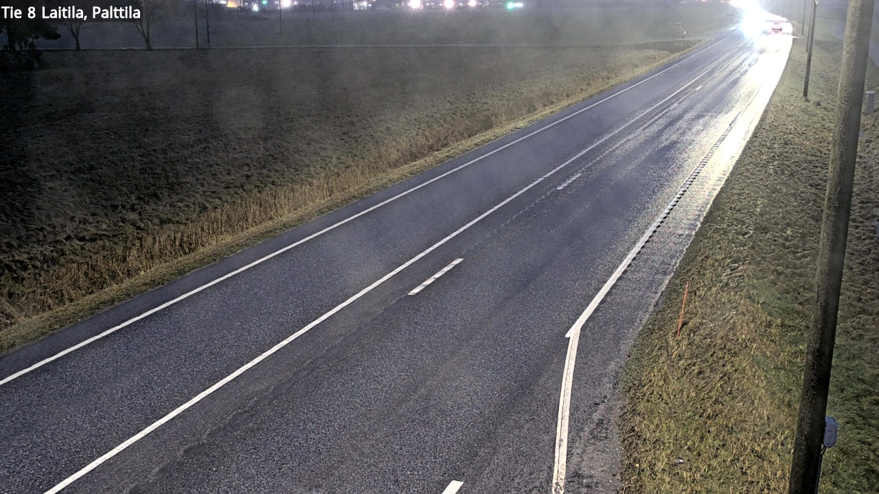 Weather Camera Image Väg 8 Laitila, Palttila, Laitila, Varsinais-Suomi