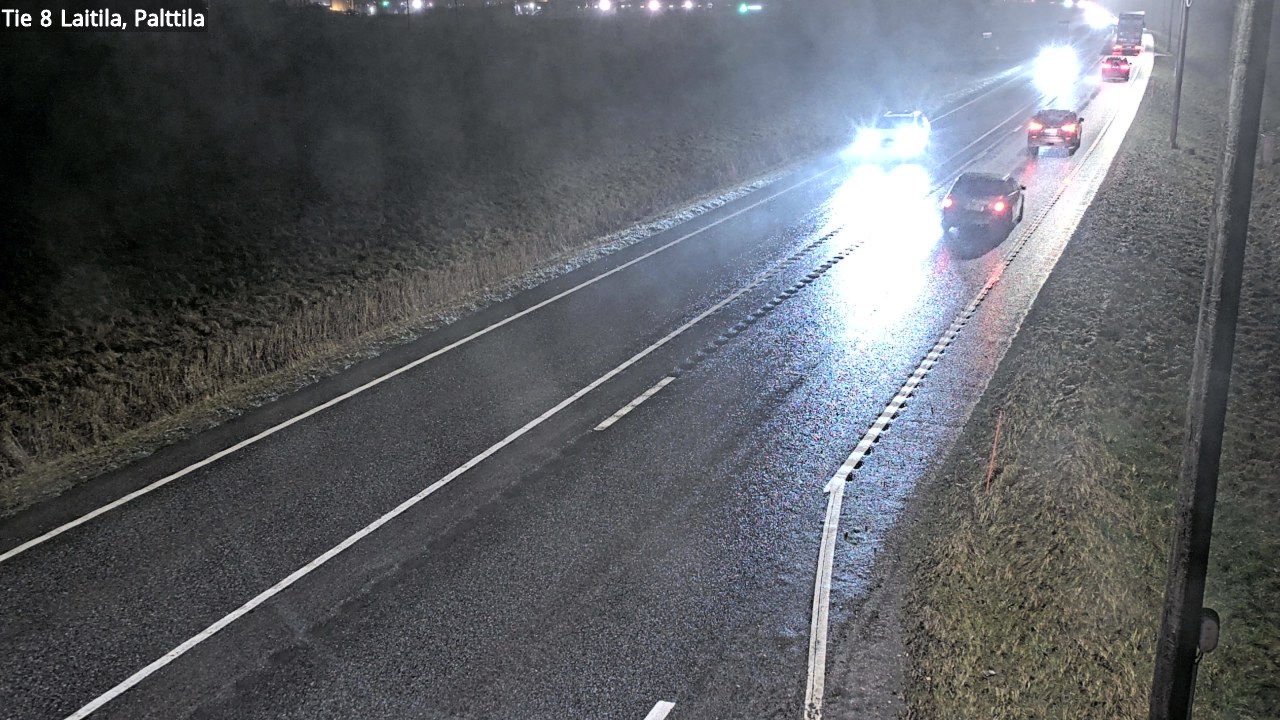Weather Camera Image Road 8 Laitila, Palttila, Laitila, Varsinais-Suomi