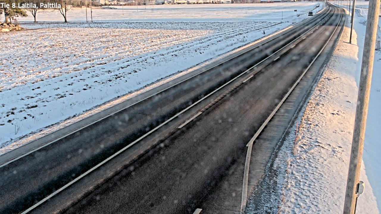 Weather Camera Image Väg 8 Laitila, Palttila, Laitila, Varsinais-Suomi
