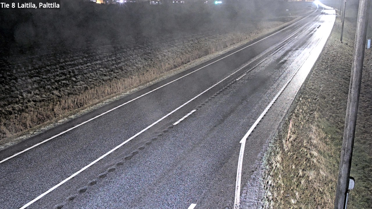 Weather Camera Image Road 8 Laitila, Palttila, Laitila, Varsinais-Suomi