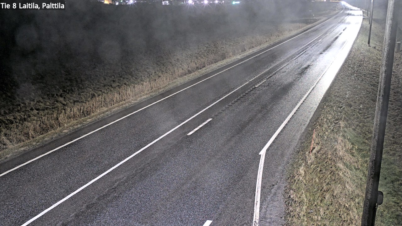 Weather Camera Image Väg 8 Laitila, Palttila, Laitila, Varsinais-Suomi