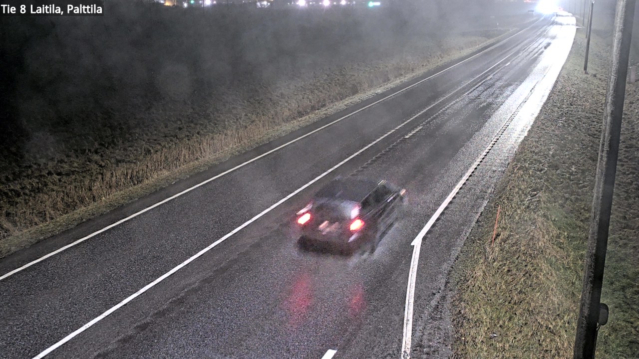 Weather Camera Image Road 8 Laitila, Palttila, Laitila, Varsinais-Suomi