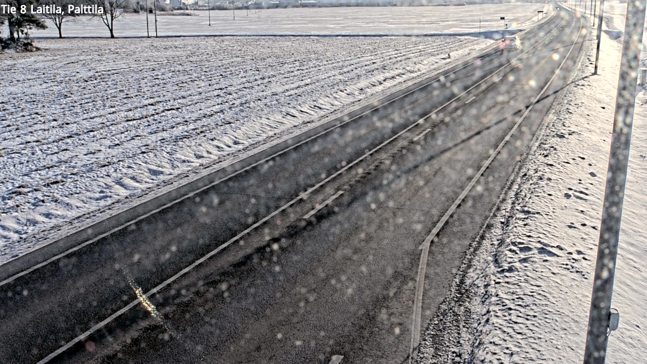 Weather Camera Image Väg 8 Laitila, Palttila, Laitila, Varsinais-Suomi