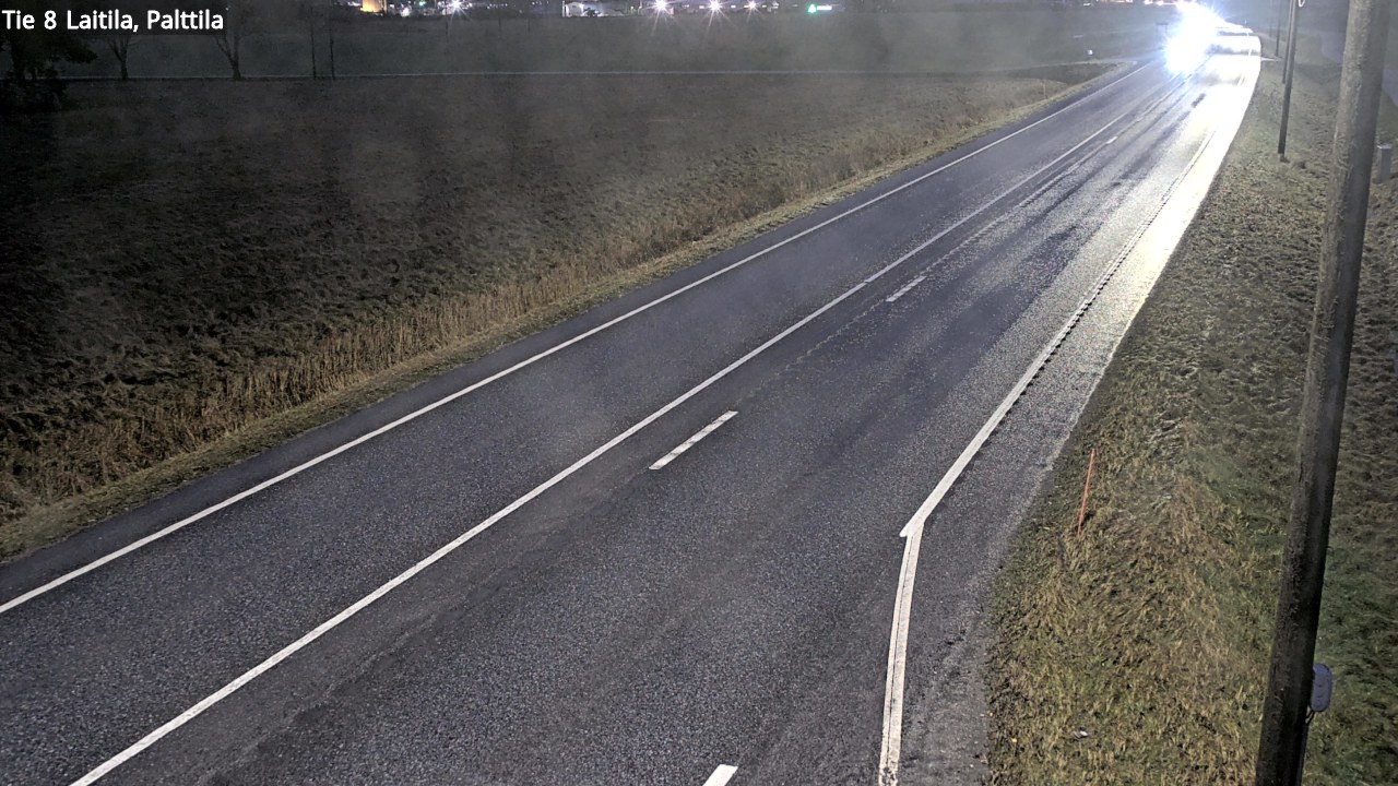 Weather Camera Image Väg 8 Laitila, Palttila, Laitila, Varsinais-Suomi