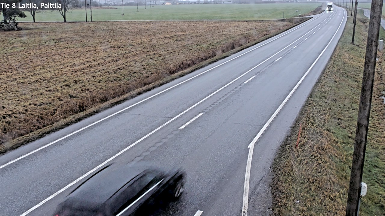 Weather Camera Image Väg 8 Laitila, Palttila, Laitila, Varsinais-Suomi