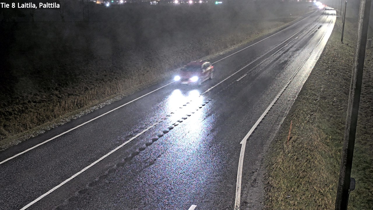 Weather Camera Image Road 8 Laitila, Palttila, Laitila, Varsinais-Suomi