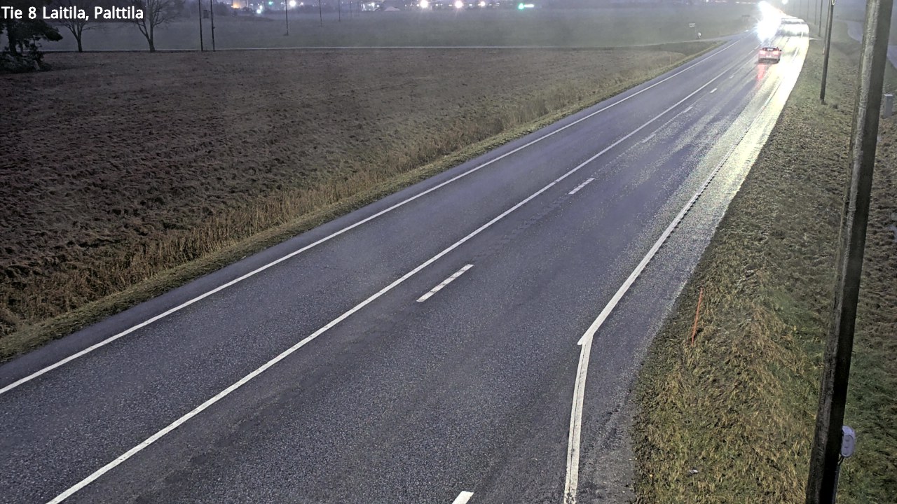Weather Camera Image Road 8 Laitila, Palttila, Laitila, Varsinais-Suomi