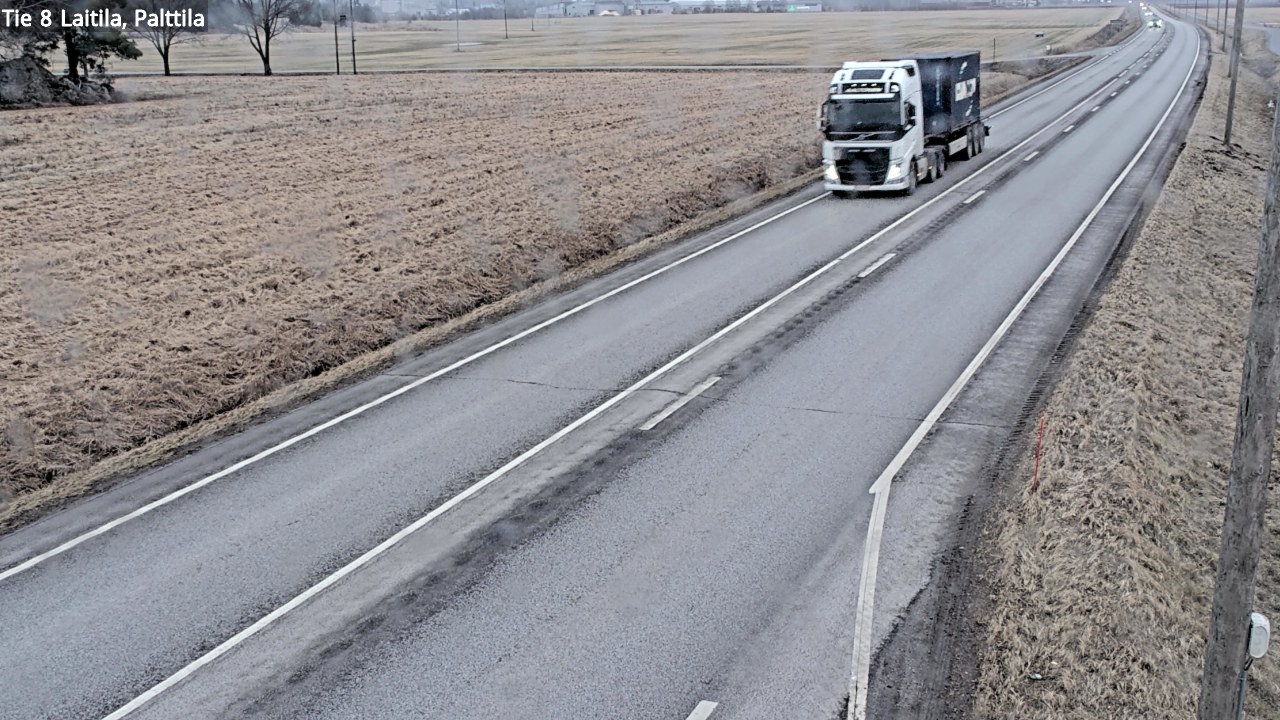 Weather Camera Image Road 8 Laitila, Palttila, Laitila, Varsinais-Suomi