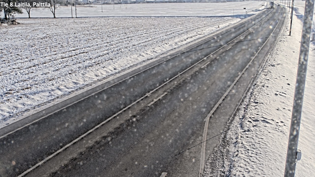 Weather Camera Image Väg 8 Laitila, Palttila, Laitila, Varsinais-Suomi