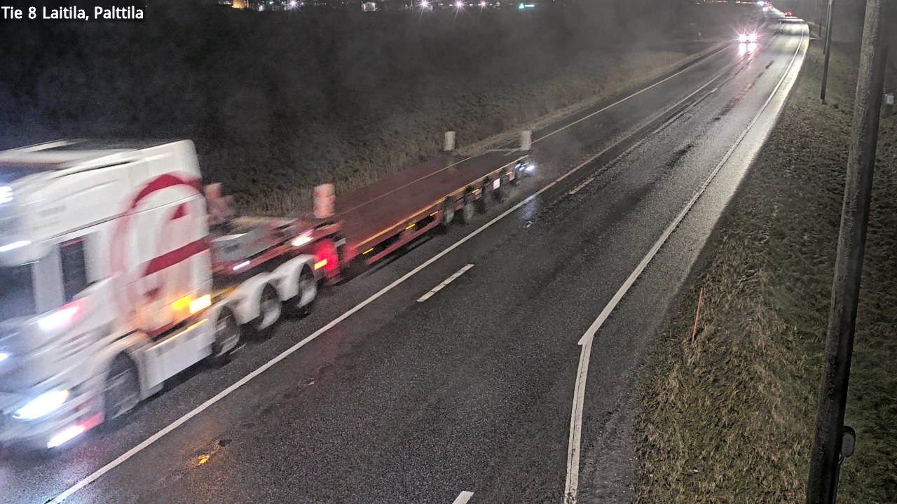 Weather Camera Image Väg 8 Laitila, Palttila, Laitila, Varsinais-Suomi