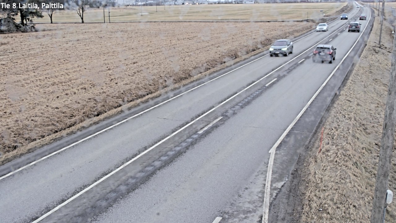 Weather Camera Image Road 8 Laitila, Palttila, Laitila, Varsinais-Suomi