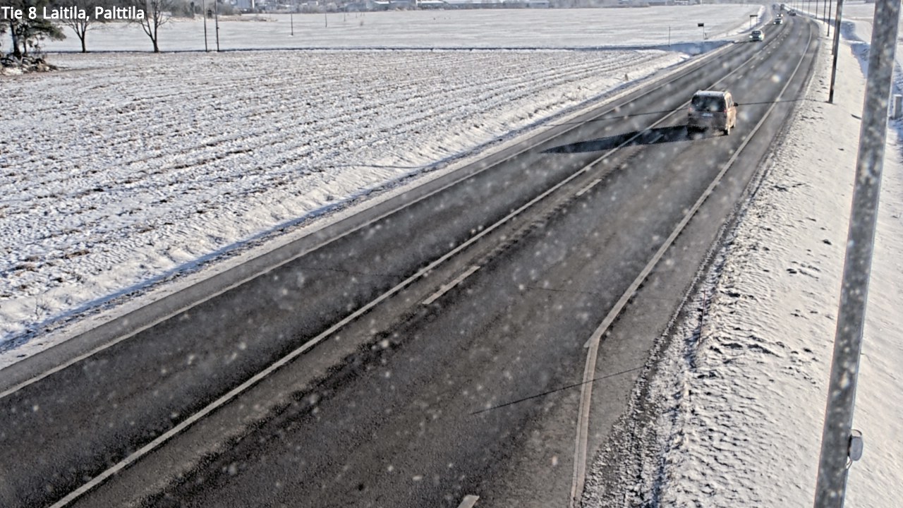 Weather Camera Image Väg 8 Laitila, Palttila, Laitila, Varsinais-Suomi