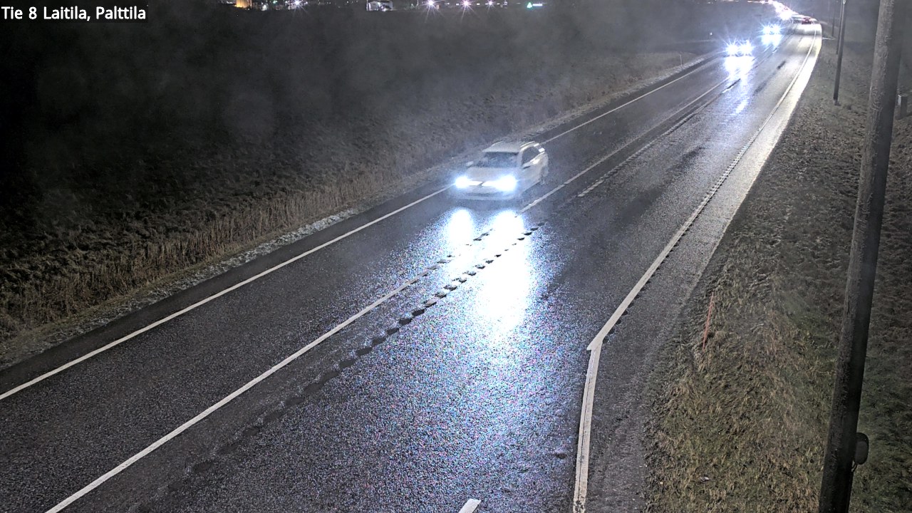 Weather Camera Image Väg 8 Laitila, Palttila, Laitila, Varsinais-Suomi