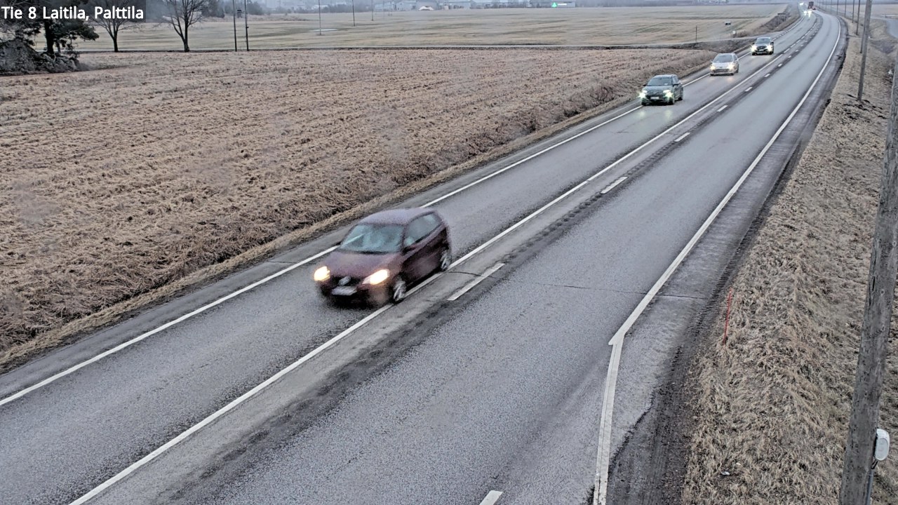 Weather Camera Image Road 8 Laitila, Palttila, Laitila, Varsinais-Suomi