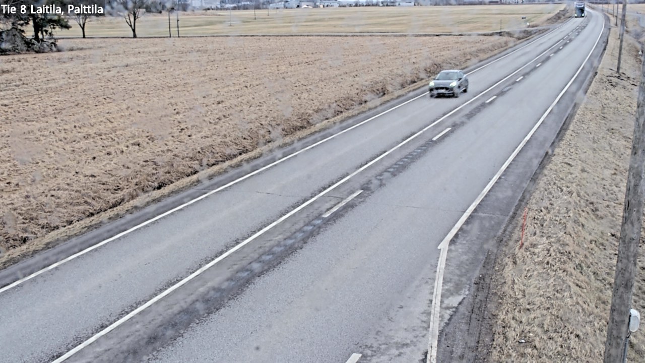 Weather Camera Image Road 8 Laitila, Palttila, Laitila, Varsinais-Suomi