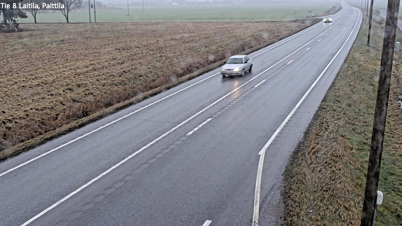 Weather Camera Image Väg 8 Laitila, Palttila, Laitila, Varsinais-Suomi