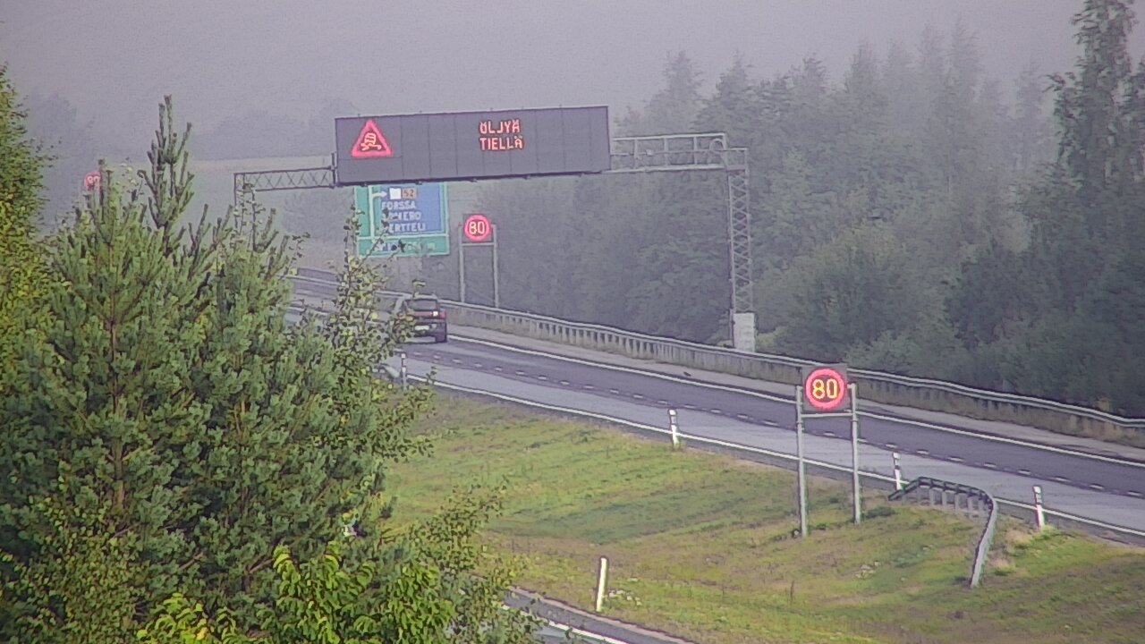 Weather Camera Image Road 1 Salo, Haukkala, Salo, Varsinais-Suomi