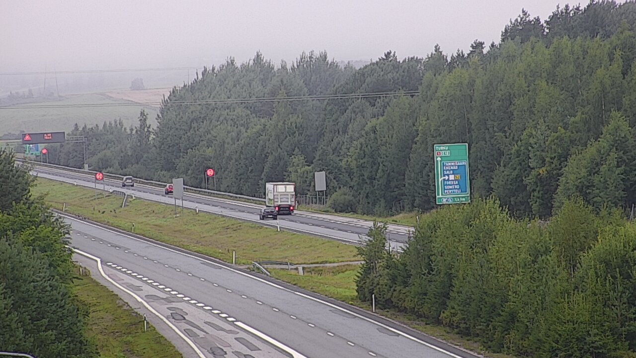 Weather Camera Image Road 1 Salo, Haukkala, Salo, Varsinais-Suomi