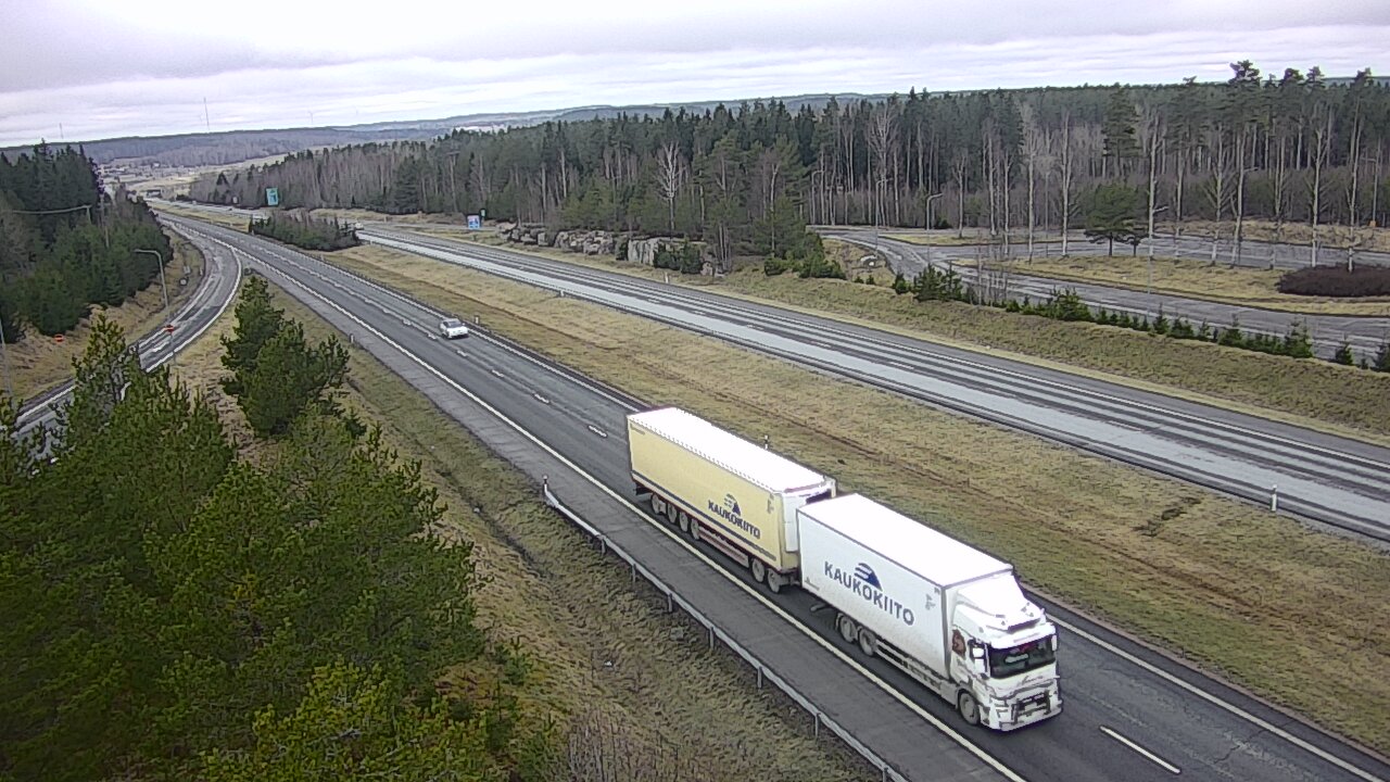 Weather Camera Image Road 1 Salo, Haukkala, Salo, Varsinais-Suomi