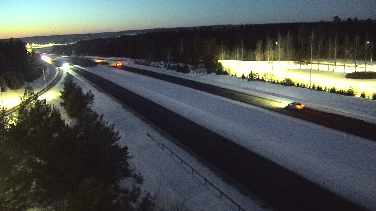 Weather Camera Image Road 1 Salo, Haukkala, Salo, Varsinais-Suomi