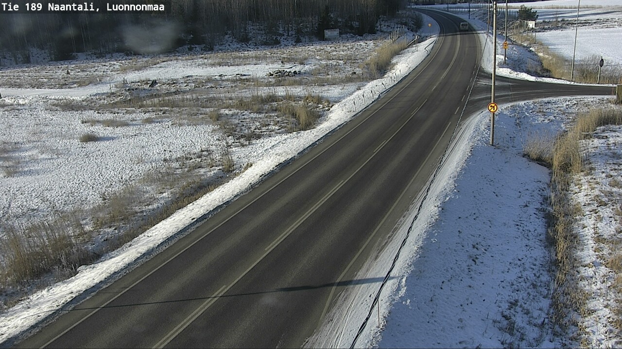 Weather Camera Image Road 189 Naantali, Luonnonmaa, Naantali, Varsinais-Suomi