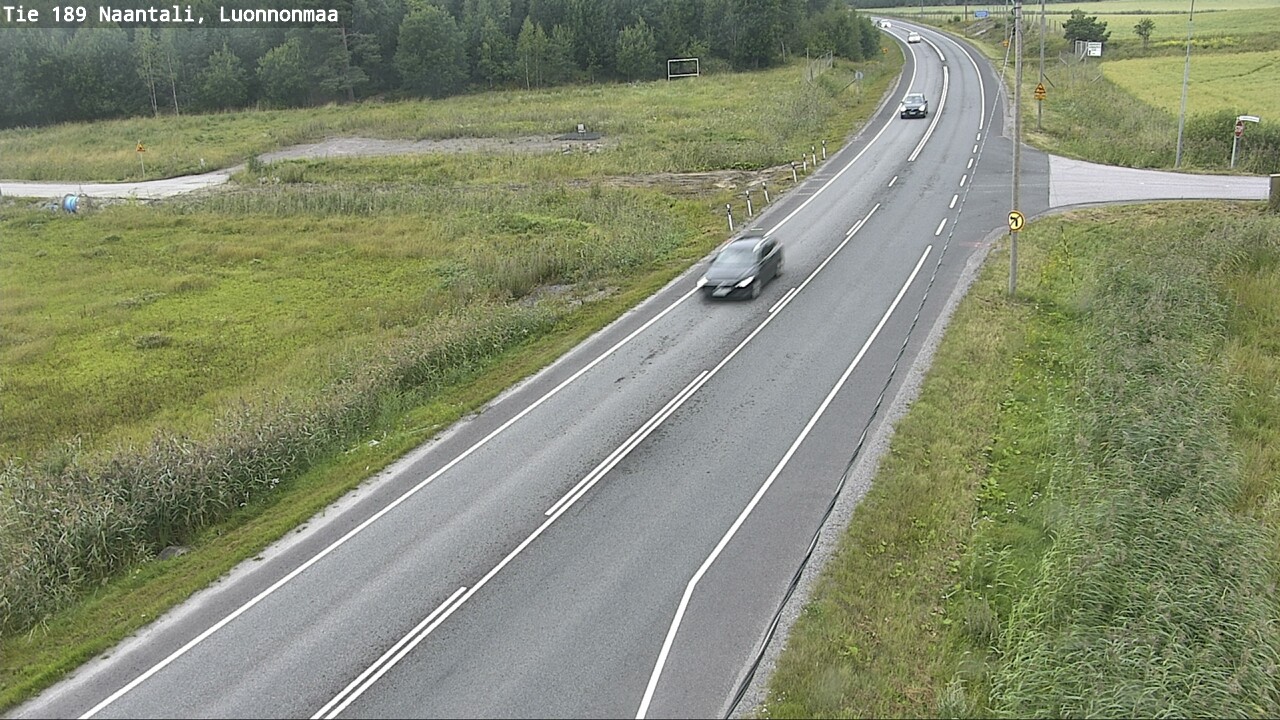 Weather Camera Image Väg 189 Nådendal, Luonnonmaa, Naantali, Varsinais-Suomi