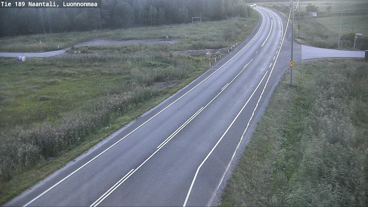 Weather Camera Image Väg 189 Nådendal, Luonnonmaa, Naantali, Varsinais-Suomi