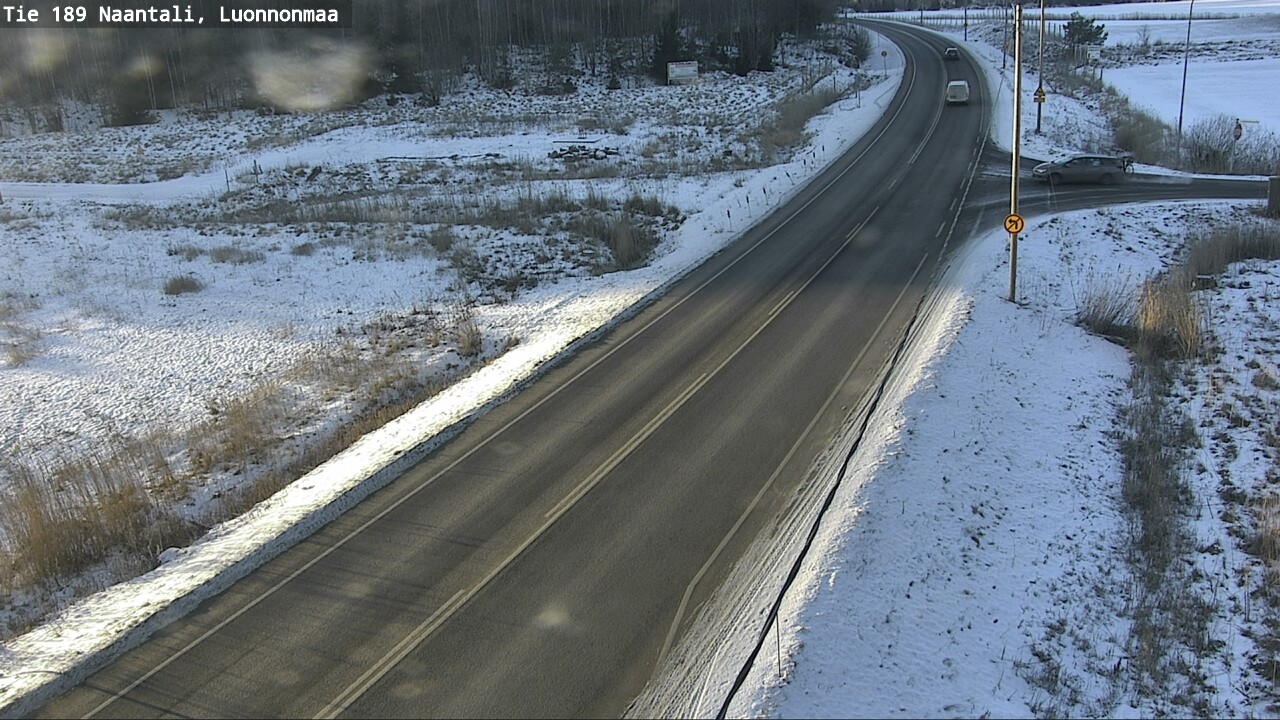 Weather Camera Image Road 189 Naantali, Luonnonmaa, Naantali, Varsinais-Suomi