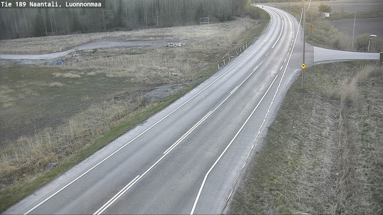 Weather Camera Image Road 189 Naantali, Luonnonmaa, Naantali, Varsinais-Suomi