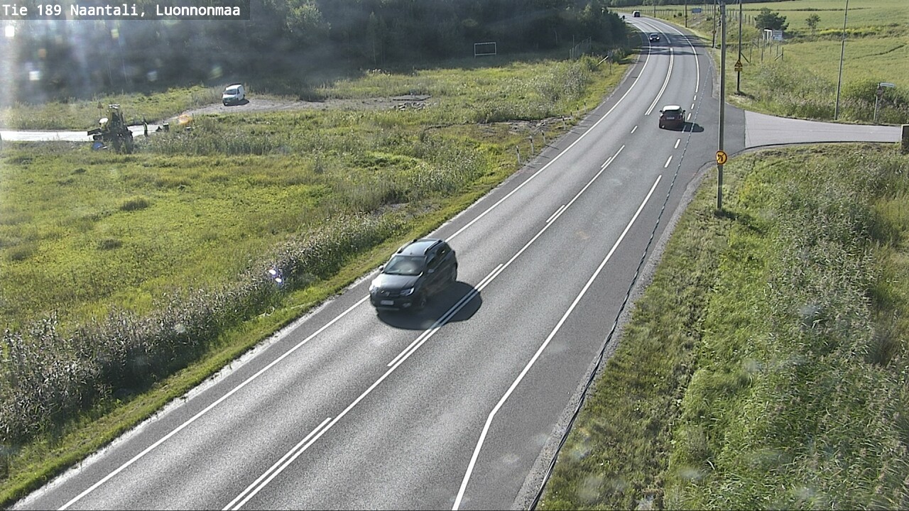 Weather Camera Image Väg 189 Nådendal, Luonnonmaa, Naantali, Varsinais-Suomi