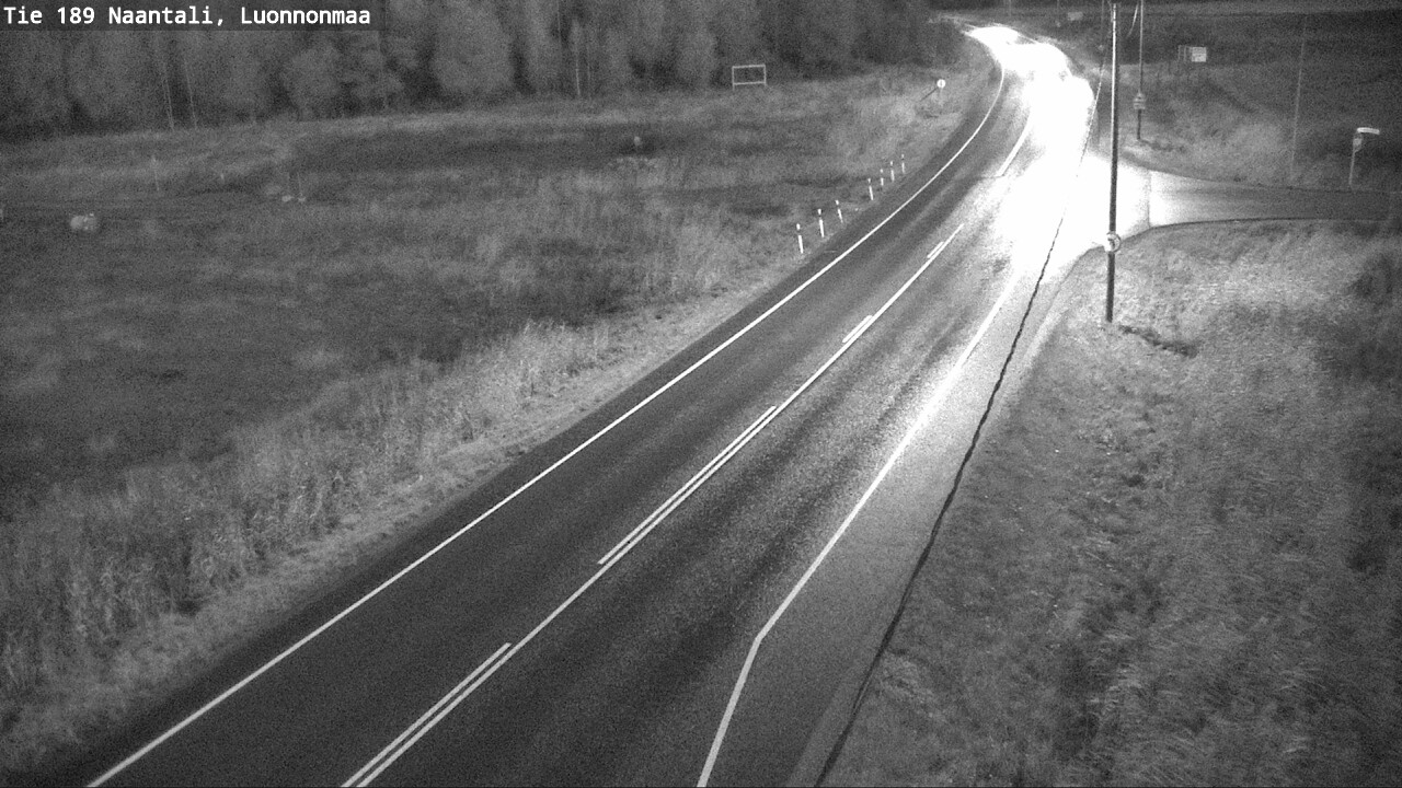 Weather Camera Image Road 189 Naantali, Luonnonmaa, Naantali, Varsinais-Suomi