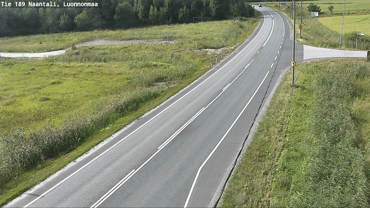 Weather Camera Image Väg 189 Nådendal, Luonnonmaa, Naantali, Varsinais-Suomi