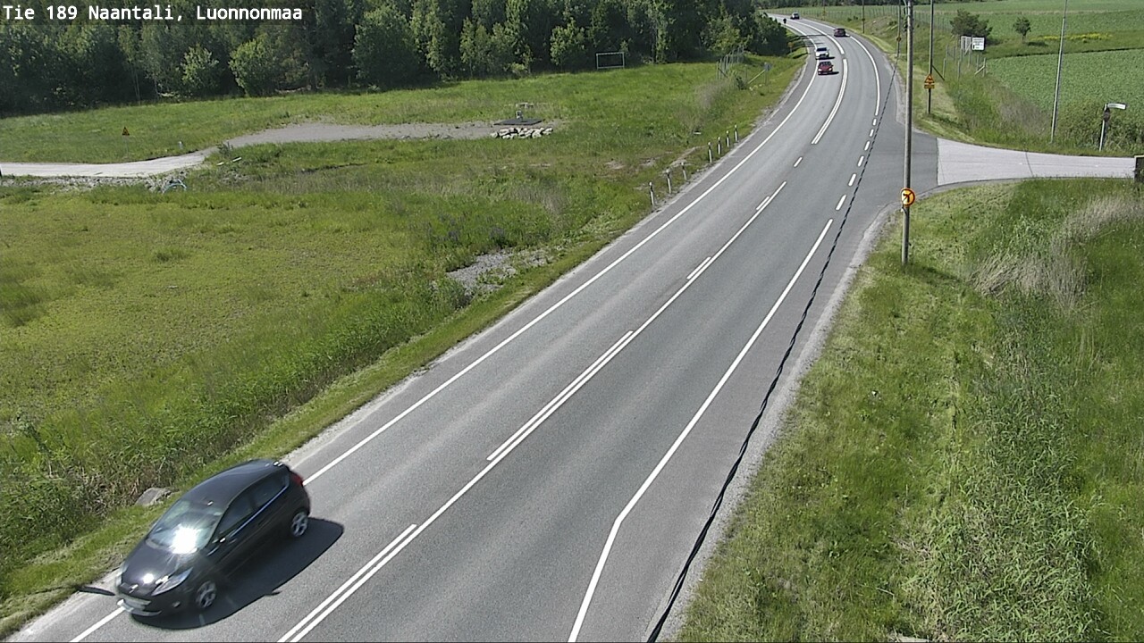 Weather Camera Image Väg 189 Nådendal, Luonnonmaa, Naantali, Varsinais-Suomi