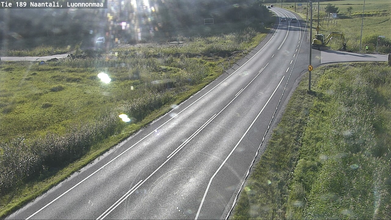 Weather Camera Image Väg 189 Nådendal, Luonnonmaa, Naantali, Varsinais-Suomi